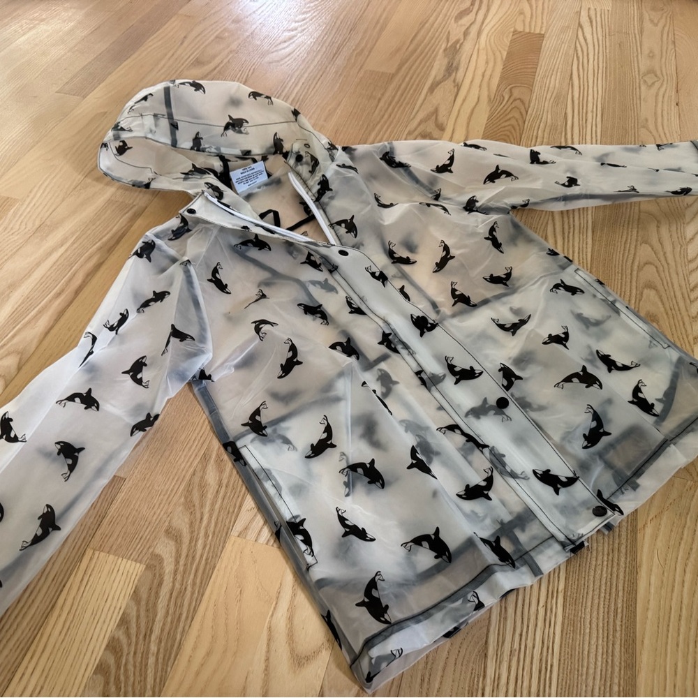 Sea World Transparent Rain Jacket